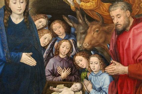  The Adoration of the Shepherds  Vibrant Colors and Intricate Detailing