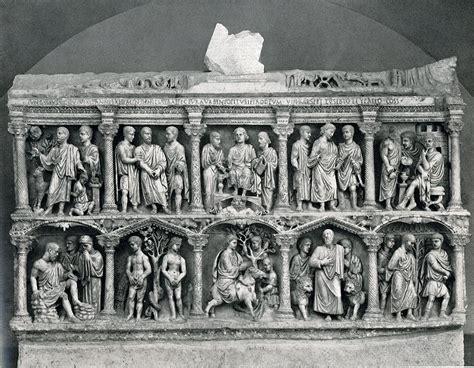 The Sarcophagus of Junius Bassus: A Roman Masterpiece Overflowing with Symbolic Drama!