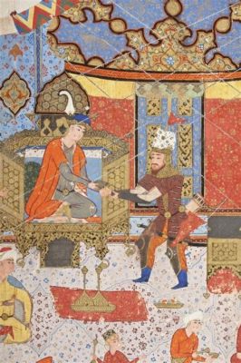 The Shahnama Manuscript: Exquisite Miniature Painting and Vibrant Narrative Illumination!